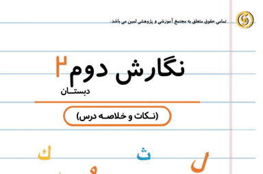 تصویر محصول خلاصه نکات نگارش درس سیزدهم: ایران زیبا دوم ابتدایی
