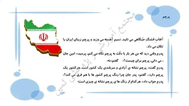 مشاهده جزئیات محصول خلاصه نکات فارسی فصل ششم: ایران من دوم ابتدایی تصویر محصول خلاصه نکات فارسی فصل ششم: ایران من دوم ابتدایی