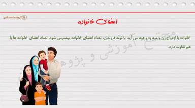 مشاهده جزئیات محصول خلاصه نکات مطالعات اجتماعی فصل 2: خانواده سوم ابتدایی تصویر محصول خلاصه نکات مطالعات اجتماعی فصل 2: خانواده سوم ابتدایی