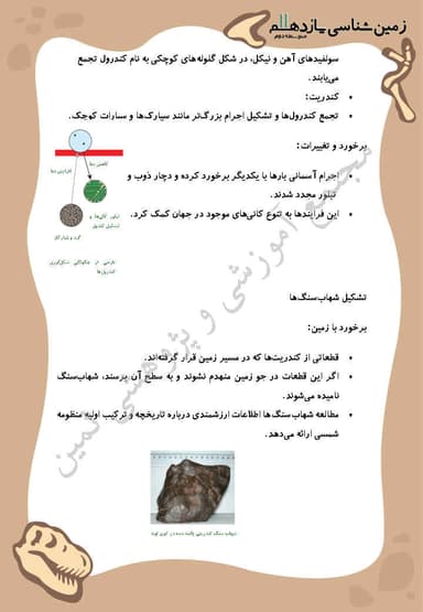 مشاهده جزئیات محصول خلاصه نکات زمین شناسی فصل اول: آفرینش کیهان و تکوین زمین یازدهم رشته ریاضی و تجربی تصویر محصول خلاصه نکات زمین شناسی فصل اول: آفرینش کیهان و تکوین زمین یازدهم رشته ریاضی و تجربی