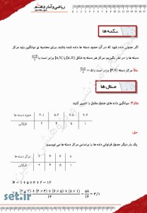 خلاصه و نکات درس دوم ریاضی و آمار دهم انسانی،ریاضی و آمار دهم انسانی