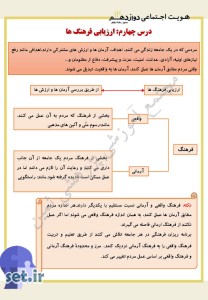 خلاصه و نکات درس چهارم هویت اجتماعی دوازدهم ریاضی و تجربی،درس چهارم هویت اجتماعی دوازدهم ریاضی و تجربی