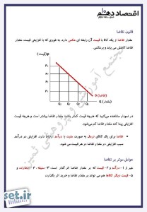 نکات و خلاصه اقتصاد دهم انسانی،خلاصه درس پنجم اقتصاد دهم انسانی،جزوه درس پنجم اقتصاد دهم انسانی