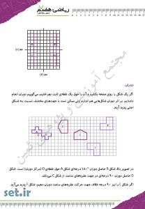 نکات و خلاصه فصل چهارم ریاضی هفتم،فصل چهارم ریاضی هفتم