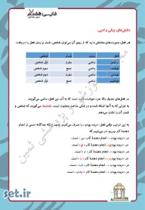 نکات و خلاصه درس چهاردهم فارسی هفتم،درس چهاردهم فارسی هفتم