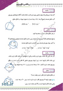 خلاصه و نکات فصل نهم ریاضی هشتم،فصل نهم ریاضی هشتم