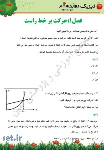 نمونه سوال فصل اول فیزیک دوازدهم،نمونه سوال فیزیک دوازدهم،فصل اول فیزیک دوازدهم