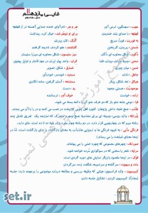 خلاصه و نکات درس شانزدهم فارسی یازدهم،درس شانزدهم فارسی یازدهم