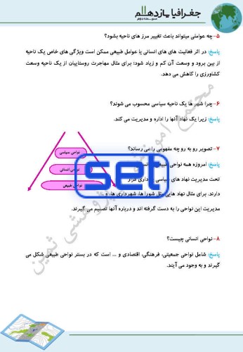 درس2: انسان و ناحيه