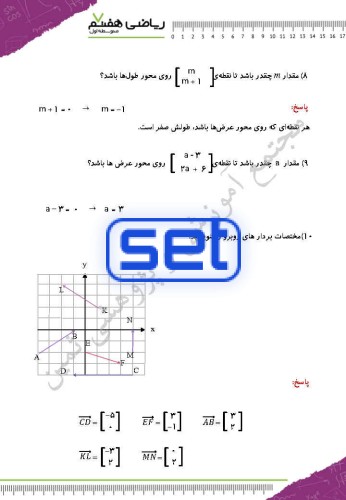 فصل هشتم: بردار و مختصات