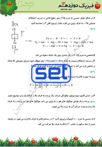 فصل دوم: دینامیک