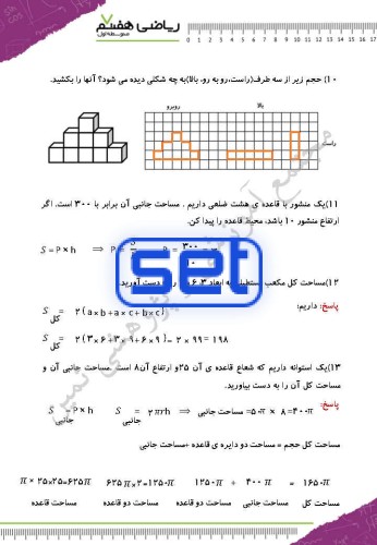 فصل ششم: سطح و حجم